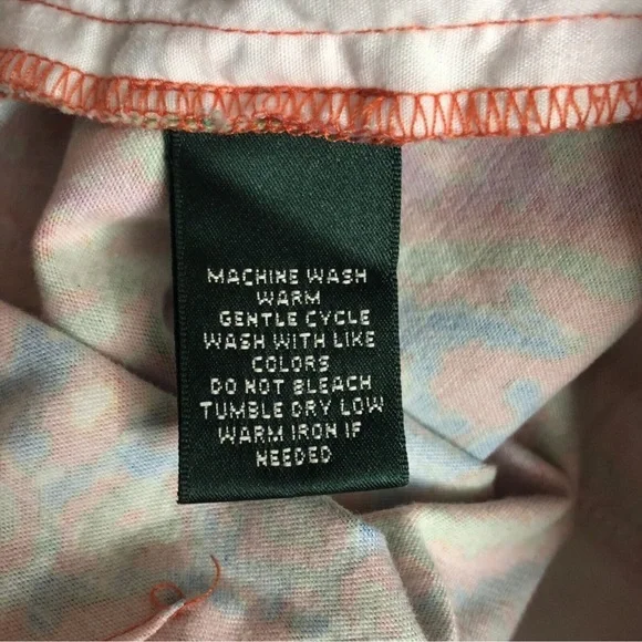 ❤️ Lauren Ralph Lauren Paisley Chino Shorts - Picture 8 of 11